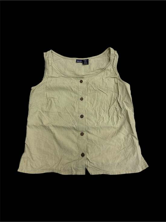 Patagonia Tops - Patagonia Women's Textured Button-Front Tank Top